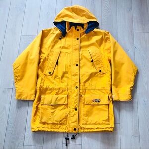 Vintage FAR WEST Europe Bond Gore-Tex Yellow Windbreaker Men’s Size M